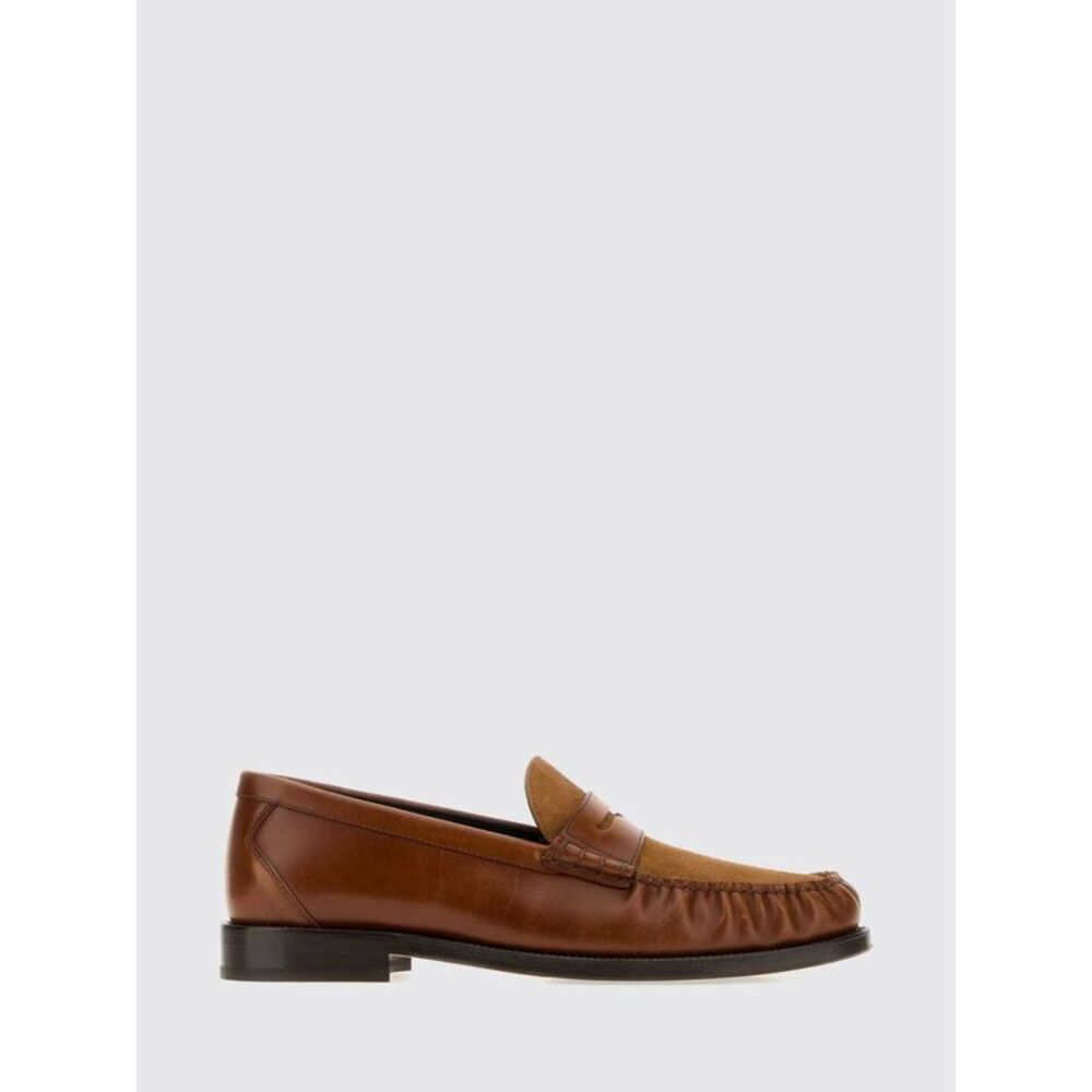 Brunello Cucinelli Men Suede Penny Loafers Brunello Cucinelli With Penny Bar